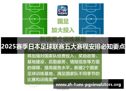 2025赛季日本足球联赛五大赛程安排必知要点